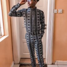 Ankara Men's Two Piece Outfit