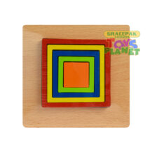 Wooden Geometric Shapes Puzzle