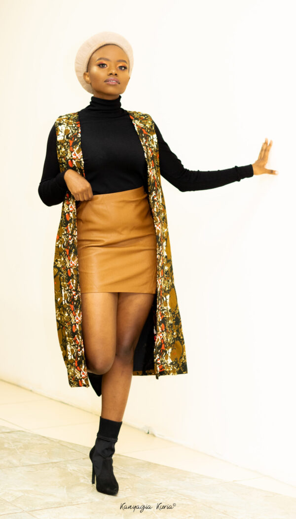 The Bantu Sleeveless Kimono