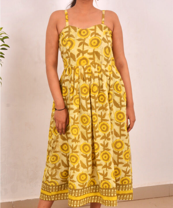 I am the sunshine cotton slip dress 1